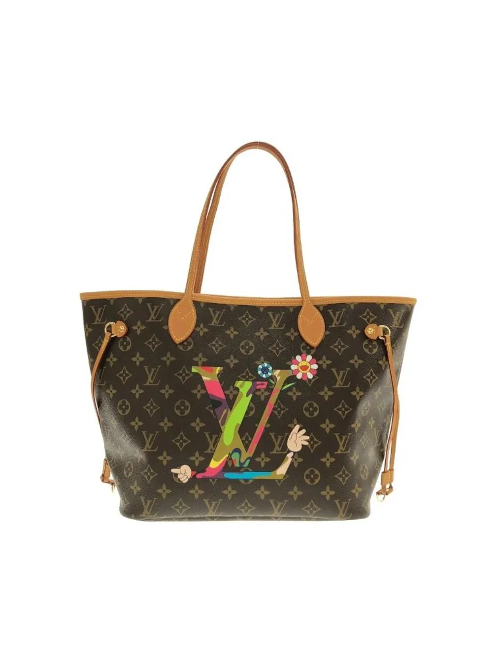 Louis Vuitton Monogram Hand Neverfull MM